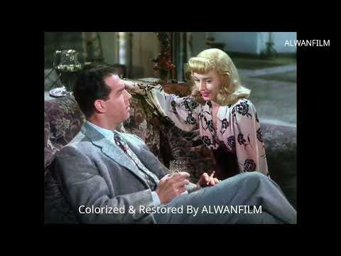 Double Indemnity (1944) Colorized DEMO | Fred MacMurray