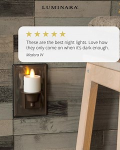 Enjoy the flicker of candlelight without the danger of fire. Our flameless candles bring a sense of elegance to any decor. | Luminara