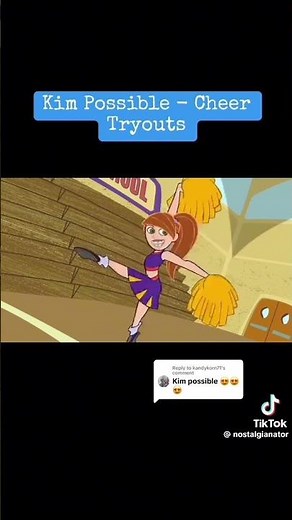 Kim possible-cheer tryouts scene