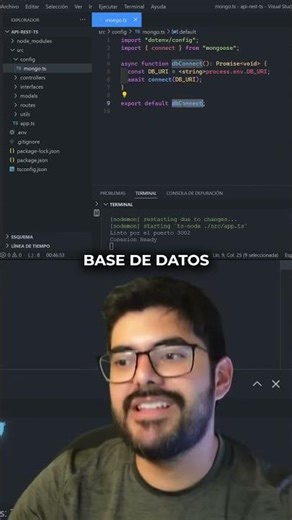 🚀 ¿MongoDB + TypeScript? Así los conectas fácil
