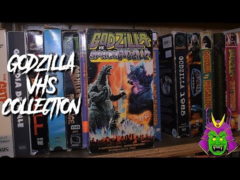 GODZILLA VHS COLLECTION