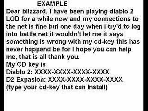 EASY WAY Hacking Diablo 2 CD-Keys!!!!