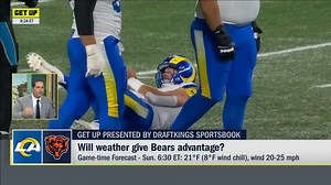 WEATHER ADVANTAGE?! 🥶 Peter Schrager says Matthew Stafford has a REAL issue... | Get Up | Insider prime