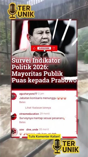 Manipulasi data suvey prabowo!