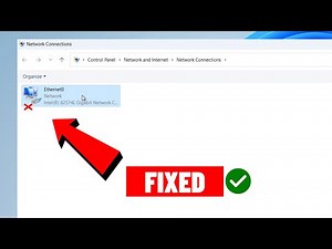(FIXED) Network Cable Unplugged Error in Windows 10/11 | easy fix | 2023