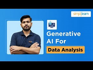 Generative AI For Data Analysis | How To Use Gen AI For Data Analysis | Data Analytics | Simplilearn