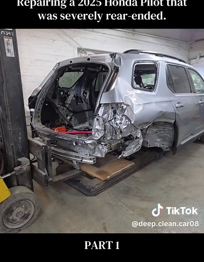 Repairing a Severely Damaged 2025 Honda Pilot - Part 1