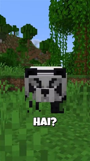 Don't Mess With This Panda! 🐼🔥 #minecraft