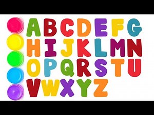Learning How to Write the English Alphabet Uppercase and Lowercase Letters