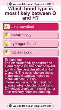 CLEP Chemistry Electron Configuration