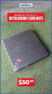 6.2K views · 23 reactions | Durable and water-resistant, the Big Red Foam Floor Mats are perfect for indoor and outdoor use, built to handle whatever you throw at them. Big Red Interlocking Floor Mats - $50 BBD (24”x24”x1/2”) #Equip4You #mat #floormat #automotive | Equip4you | Facebook
