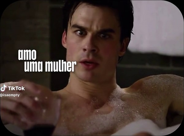 Damon Salvatore Typography Edits in Series Scenes