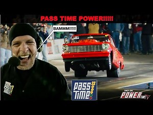 PASS TIME - Drag Racing Gameshow - Monster Power on PASS TIME!