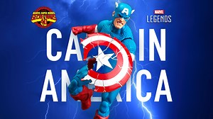 盾碎了还这么开心？Marvel Legends 美国队长 秘密战争40周年 孩之宝漫威传奇6寸可动人偶开箱评测【AtoZ】