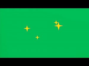 Star Aesthetic Green Screen Overlay | GreenScreen Effects for Edits