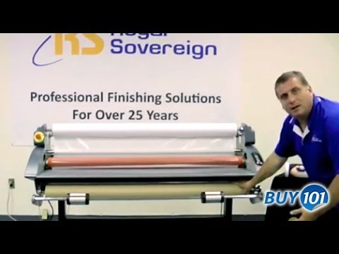 Royal Sovereign Wide Format Laminator Features