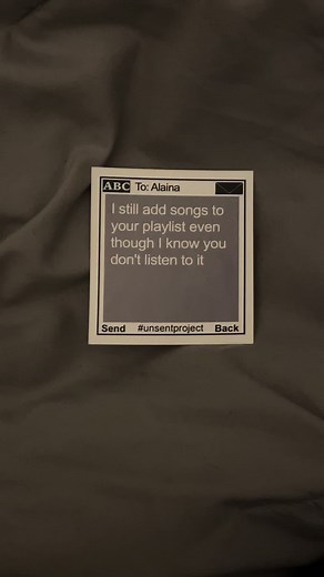 #theunsentproject #unsentproject #fyp