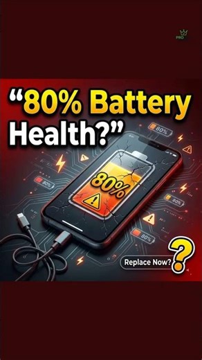 80% Battery Health: Should You Replace the Battery?