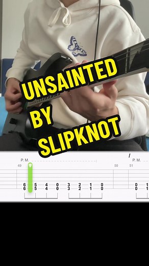 Slipknot Unsainted Guitar Tab | Drop B Tuning