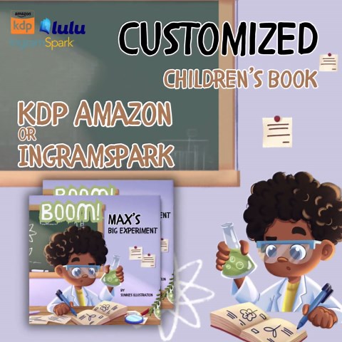 Personalized Illustrated Children's Story - Custom Digital Storybook for Kids