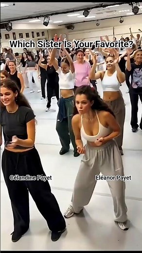 Two Sisters. One Choreography. 👀 | Célandine & Eléanor Payet