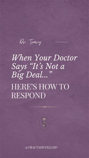 Have you ever had a doctor tell you that a biopsy (or any procedure) is