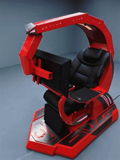 The New WFH Era！#computercockpit #computerperipherals #computerchair #officechair #chair