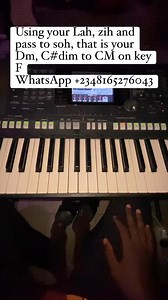 How to play passing chords on key F using your Lah, zih and pass to soh | SteveChords TV
