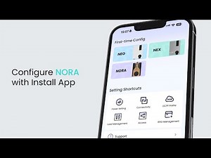 Configure NORA with Install App