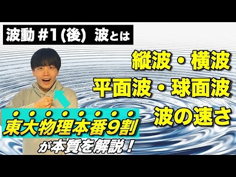 [Waves Part 1, Part 2] "Longitudinal Waves and Transverse Waves," "Plane Waves and Spherical Wave...