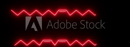 neon Oleic Acid and Linoleic Acid Chemical Structures on black Background. glowing chemical formula of Oleic Acid and Linoleic Acid. Oleic Acid and Linoleic Acid Molecule Structure icon animation.