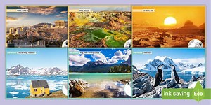 Hot and Cold Climates Photo Pack