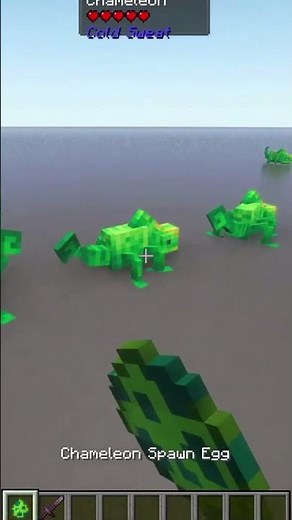 WHERE TO FIND CHAMELEONS IN MINECRAFT WITH THE COLD SWEAT MOD