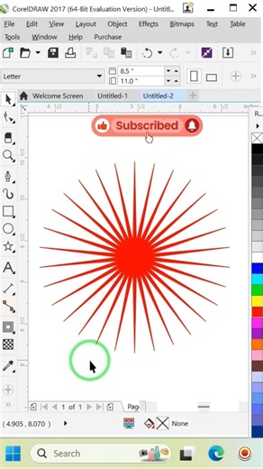 Professional Graphic Design in CorelDRAW | Step-by-Step Hindi Tutoriall #45