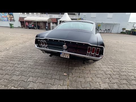 1967 Ford Mustang Fastback Black Beauty Lookaround