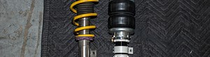 Suspension Tension: Coilovers vs. Air