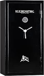 JIKE Center Console Gun Safe - Console Gun Vault Compatible with RAM 1500/2500/3500 LARAMIE/BIGHORN/POWERWAGON 2019-2025, NOT FIT Cup Holder with Cover, Fingerprint Lock with Backup Key.