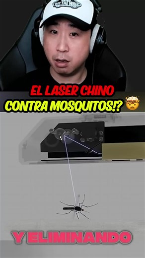 El laser chino contra mosquitos? 🦟😅 | Laser