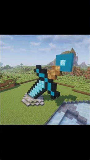 Sword Built #filters #shorts#minecraft#viral