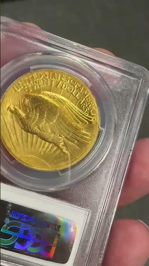 A Study in Beauty: The 1907 $20 High-Relief Wire Edge Saint-Gaudens - PCGS MS64 CAC