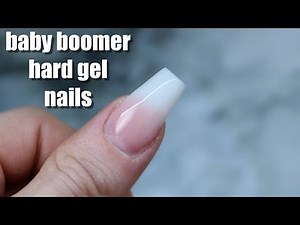 EASY NATURAL BABYBOOMER NAILS | GEL TUTORIAL