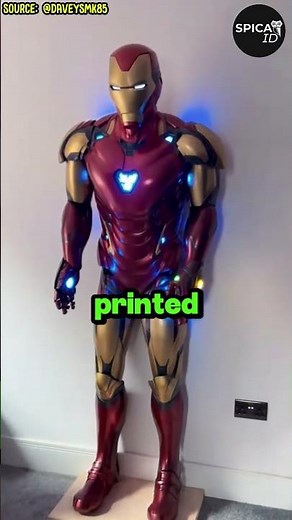 THE MOST REALISTIC IRON MAN COSTUME🤯 #denzelwashington