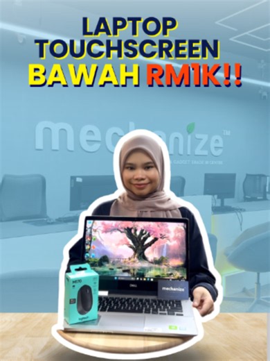 Laptop Touchscreen Dell Inspiron bawah RM1K - RM850 saja