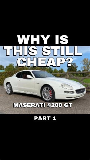 The Maserati 4200 GT isn’t underrated because it’s bad. It’s underrated because people haven’t caught up yet. Ferrari V8. Timeless design. Real driving emotion. This doesn’t stay cheap forever. 🔧 Autopal — Service early. Drive happy. #autopal #maserati #4200GT #v8 | Autopal Kuching