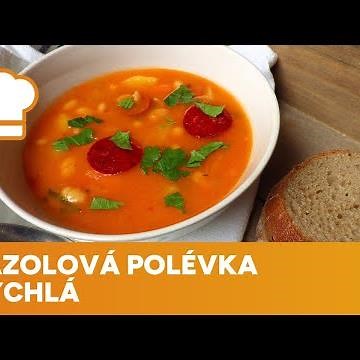 Poctivá fazolačka za pár minut? Tuhle polévku si zamilujete! 🍲