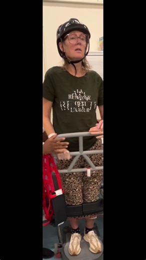 Warren Bullock on Instagram: "This may not look much - but remember that Jane was on life support for 3 weeks, stopped breathing numerous times, could not open her eyes, couldn’t swallow, couldn’t speak, couldn’t eat, couldn’t sit up or even hold her head up, & was totally paralysed down her left side. We are still in a huge battle & have a very difficult journey ahead, but after 20 weeks of laying down she can now do this! 🙏🏼🏆🤩. I only post her best bits but If you all could really see the 