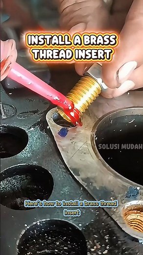 How to Install a Brass Thread Insert Like a Pro 🔩
