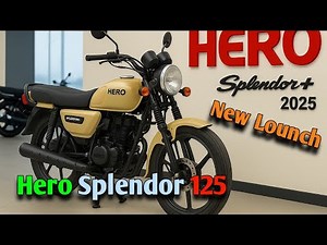 Splendor 125cc New Model 2025 | Hero Splendor Plus 2025 Review