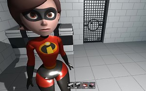 感觉这个头好大啊神奇四侠里的女超人大家喜欢吗Haydee