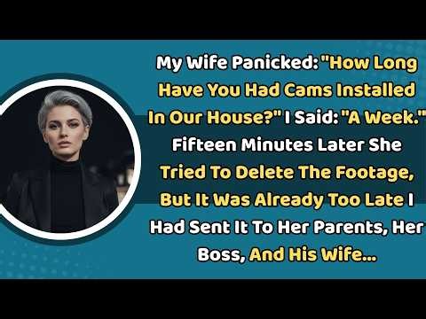 My Wife Panicked: “How Long Have You Had Cameras Installed In Our House?” I Said: “A Week…